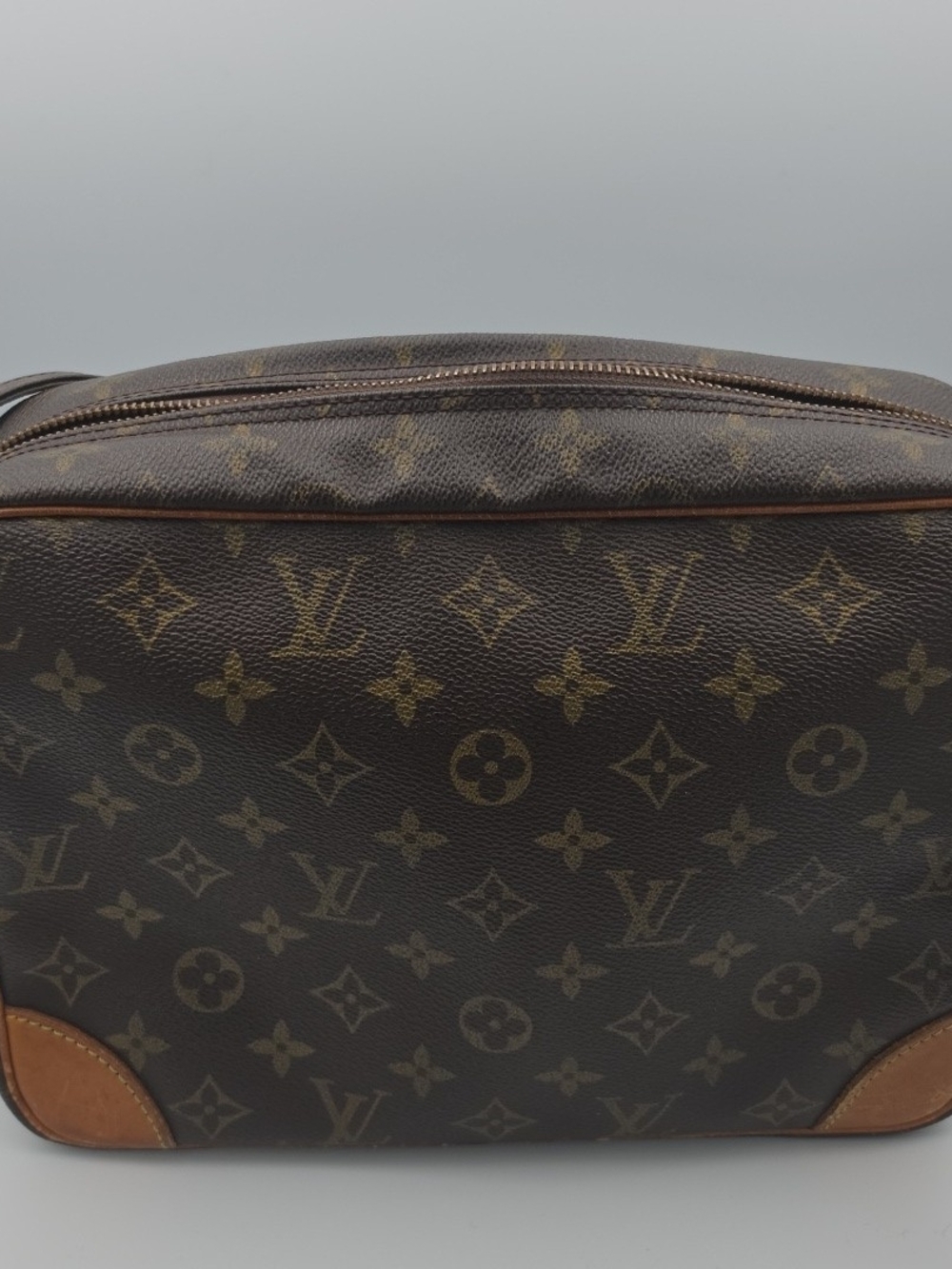 Louis Vuitton Brown Monogram Nil 28 Medium Messenger Unisex Bag COA(VERY GOOD)✨️ - Picture 12 of 16